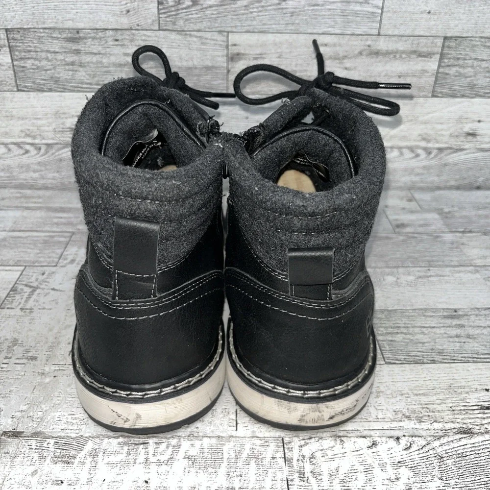 B-52 Bullboxer Chukka Boots Black Leather Casual Boots Men‎ Size 12